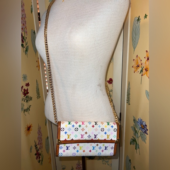 SOLD!!! Louis Vuitton x Takashi Murakami Multicolor Monogram Long Wallet - Picture 3 of 15